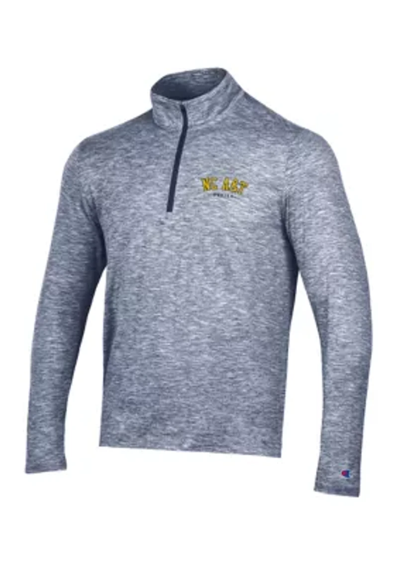 NCAA NC A&T Aggies Soft Touch 1/4 Zip Pullover