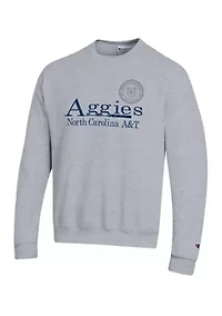 NCAA NC A&T Aggies Powerblend Crewneck Sweatshirt