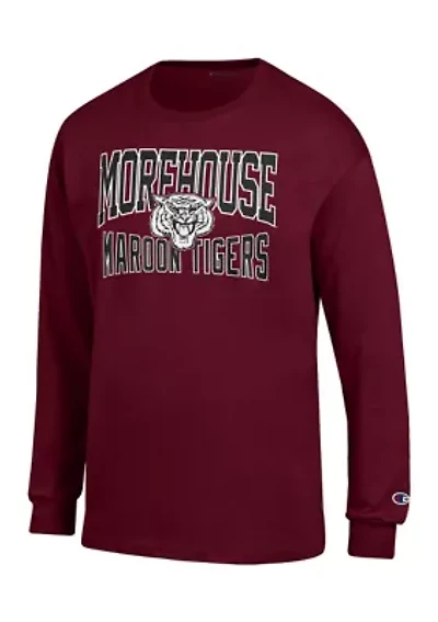 NCAA Morehouse Maroon Tigers Long Sleeve Graphic T-Shirt