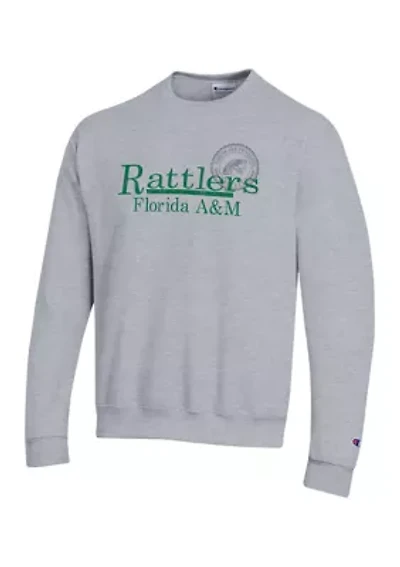 NCAA Florida A&M Rattlers Powerblend Crewneck Sweatshirt