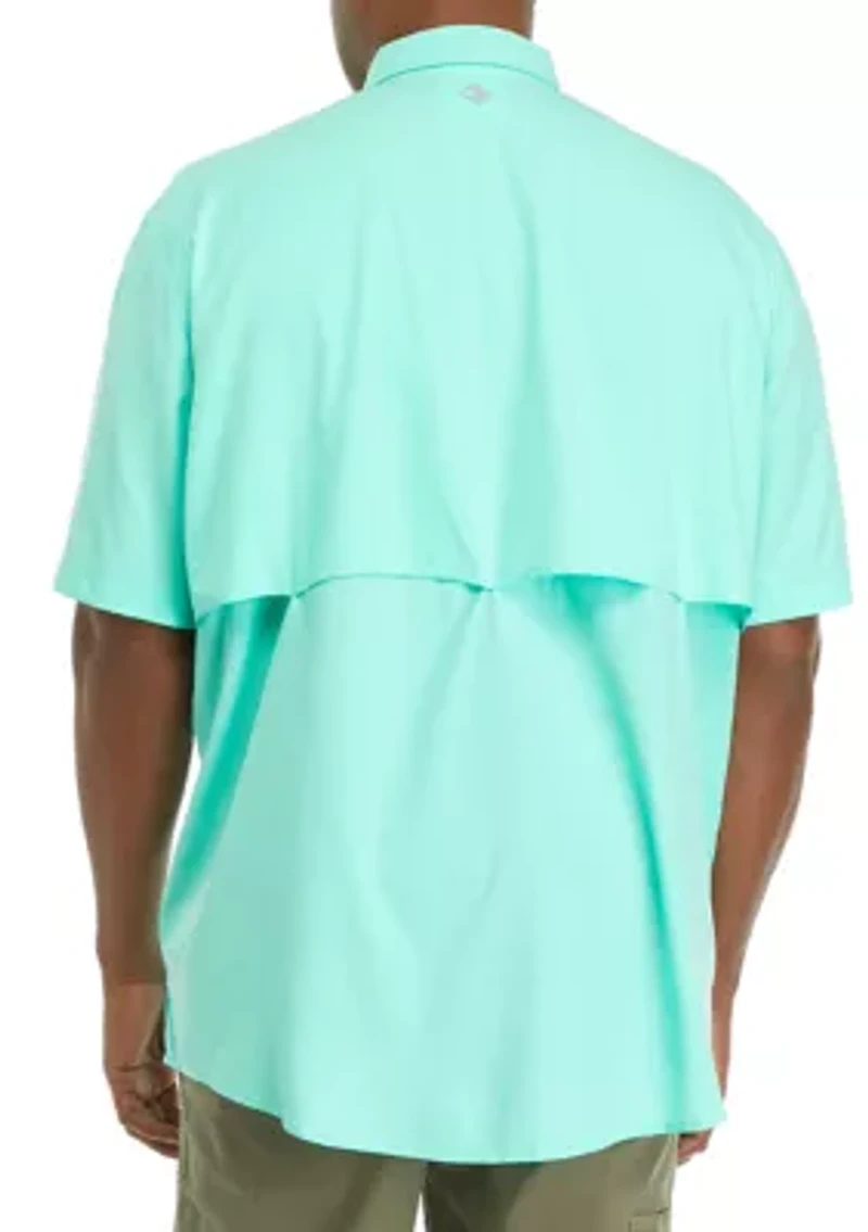 Big & Tall Short Sleeve Fishing Shirt