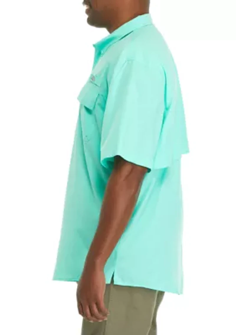 Big & Tall Short Sleeve Fishing Shirt