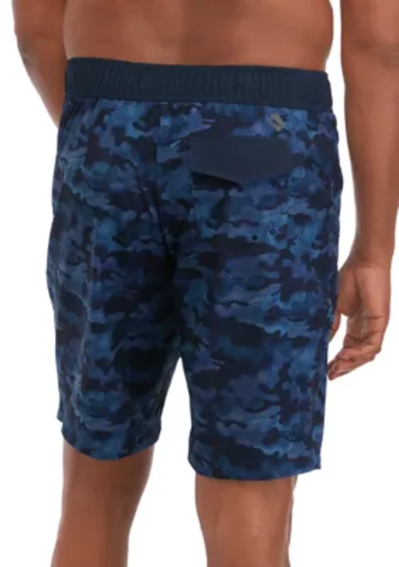 Big & Tall Printed Board Shorts