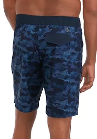 Big & Tall Printed Board Shorts