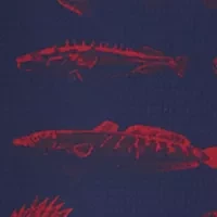 Big & Tall Printed Fishing Shirt