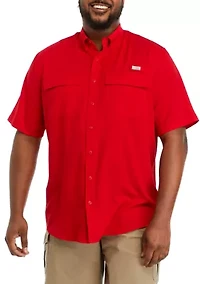 Big & Tall Solid Fishing Shirt