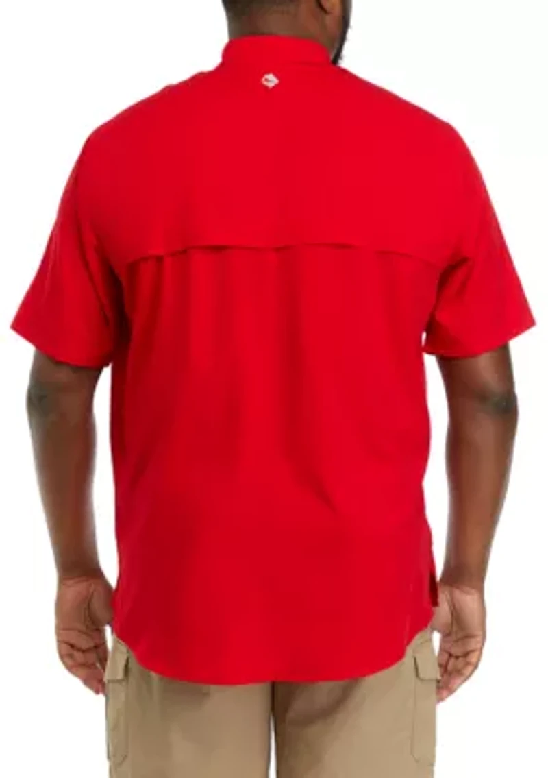 Big & Tall Solid Fishing Shirt
