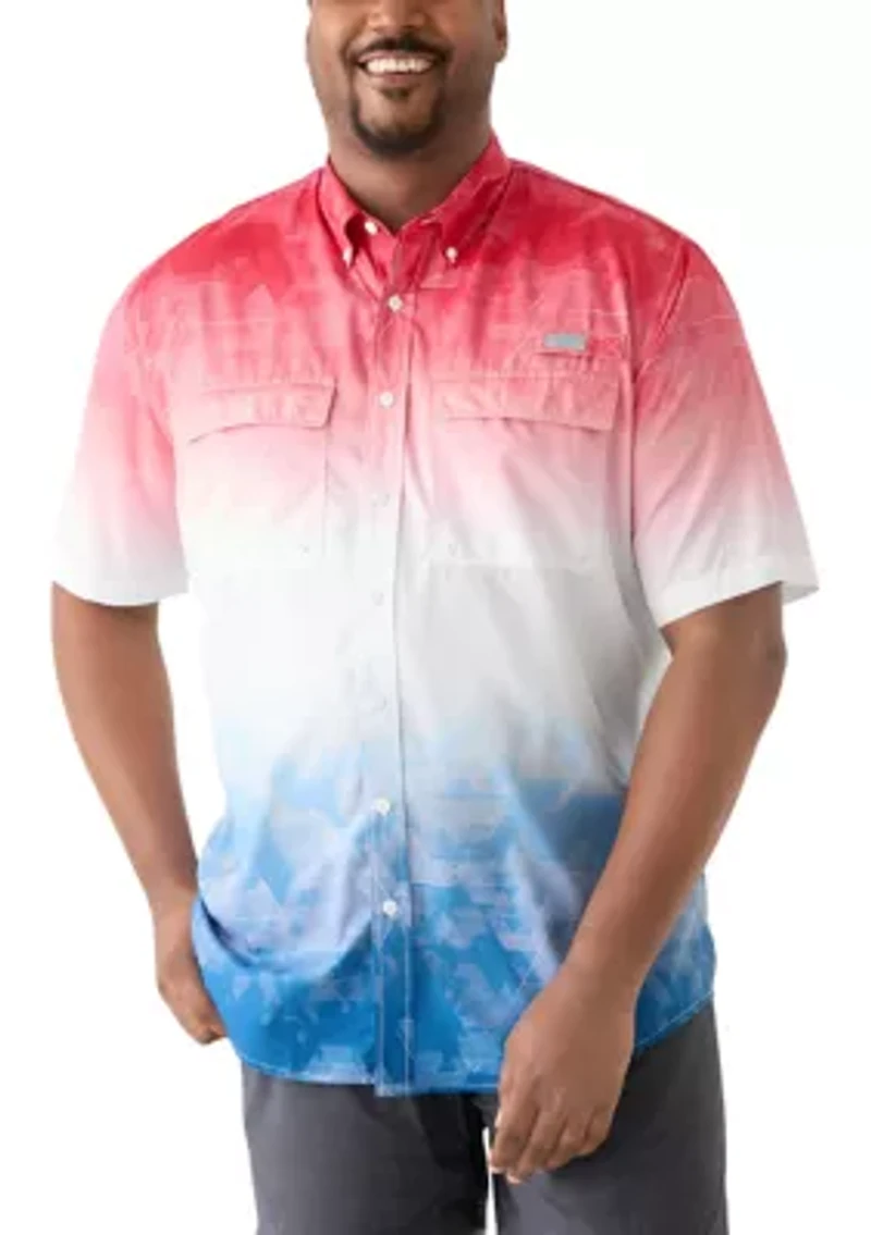 Big & Tall Printed Fishing Shirt
