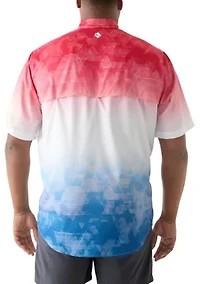 Big & Tall Printed Fishing Shirt