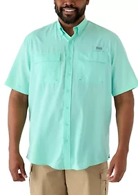 Big & Tall Short Sleeve Fishing Shirt