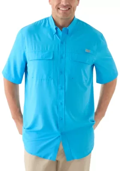 Big & Tall Short Sleeve Fishing Shirt