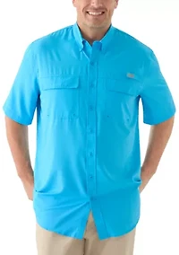 Big & Tall Short Sleeve Fishing Shirt