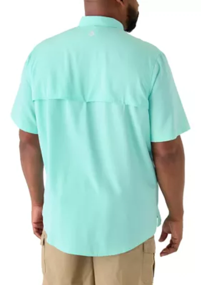 Big & Tall Short Sleeve Fishing Shirt
