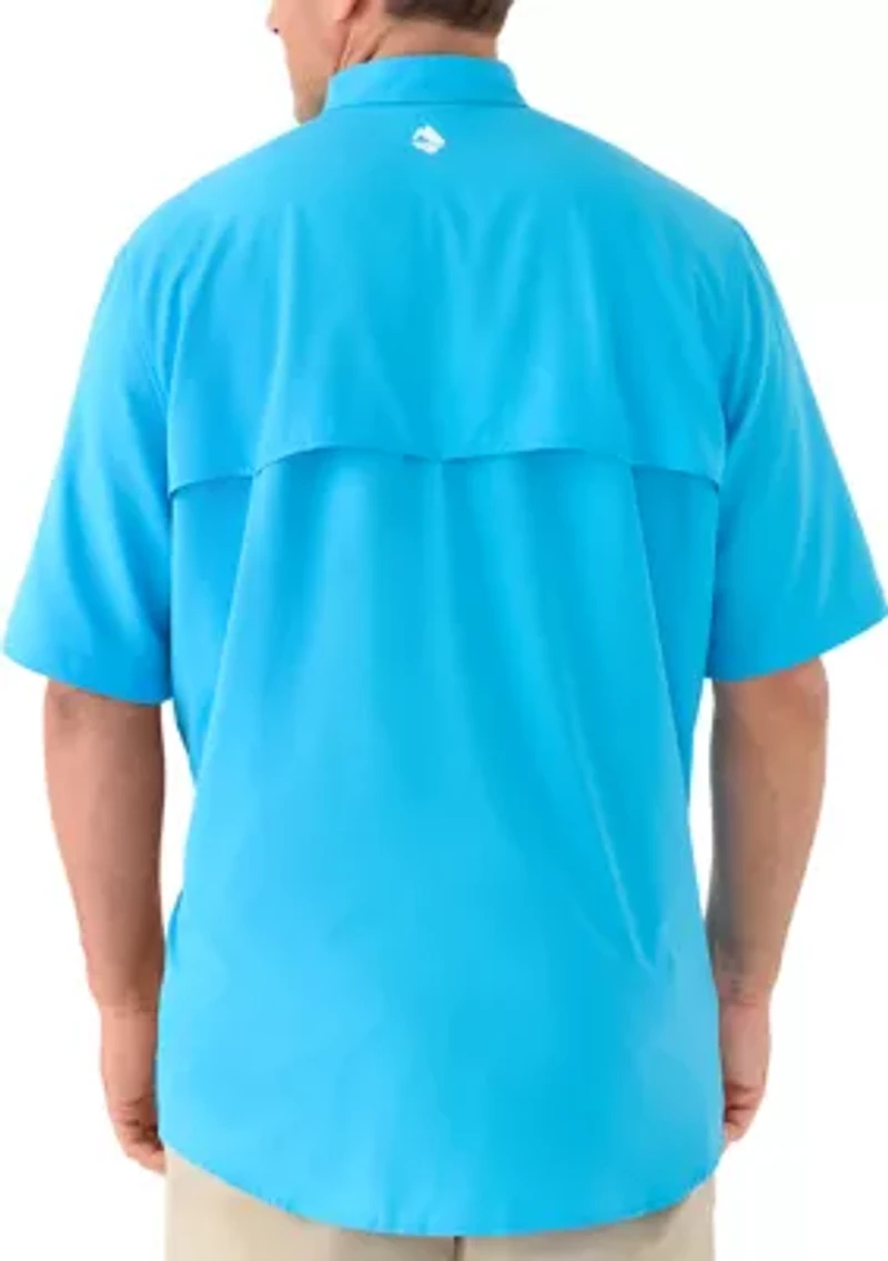 Big & Tall Short Sleeve Fishing Shirt