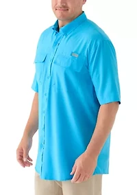 Big & Tall Short Sleeve Fishing Shirt