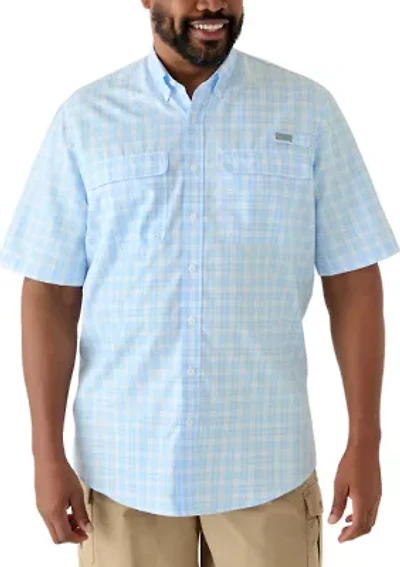 Big & Tall Short Sleeve Fishing Shirt
