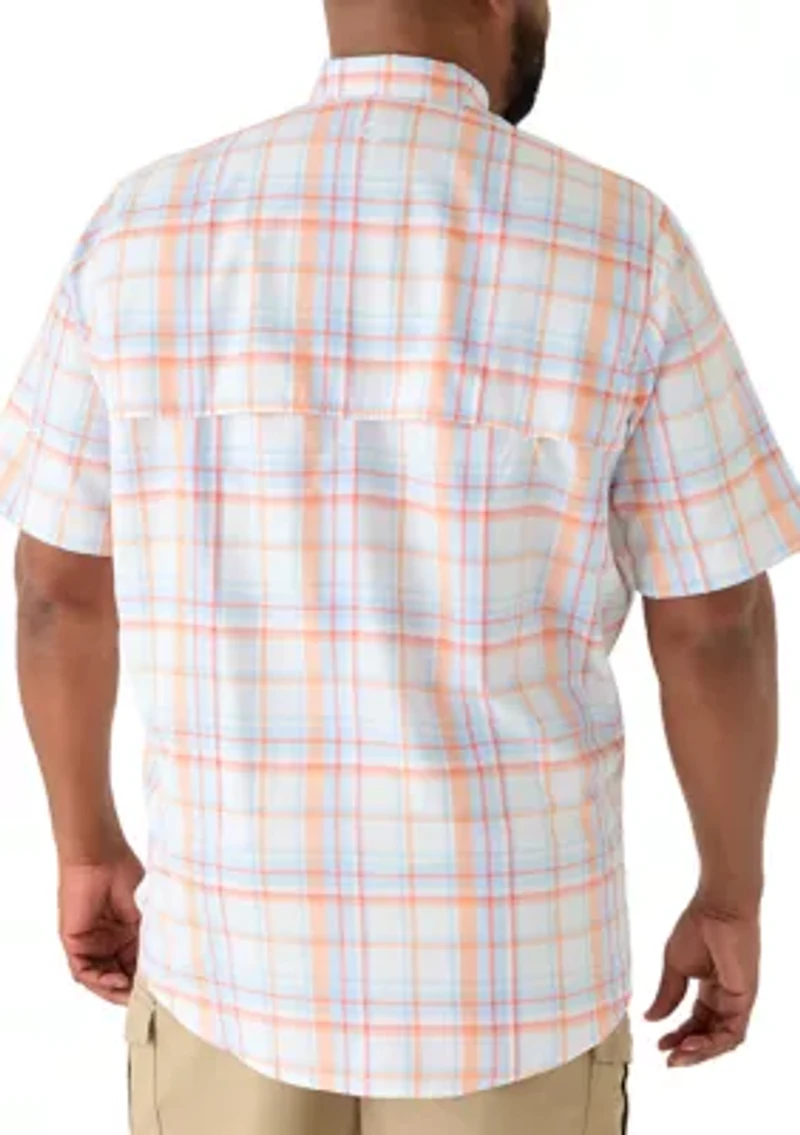 Big & Tall Short Sleeve Fishing Shirt
