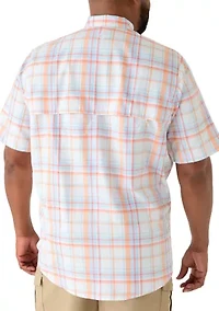 Big & Tall Short Sleeve Fishing Shirt