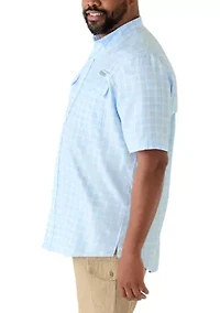 Big & Tall Short Sleeve Fishing Shirt
