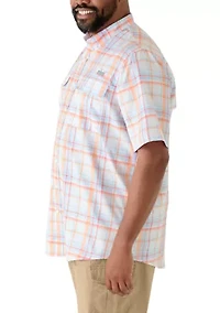 Big & Tall Short Sleeve Fishing Shirt
