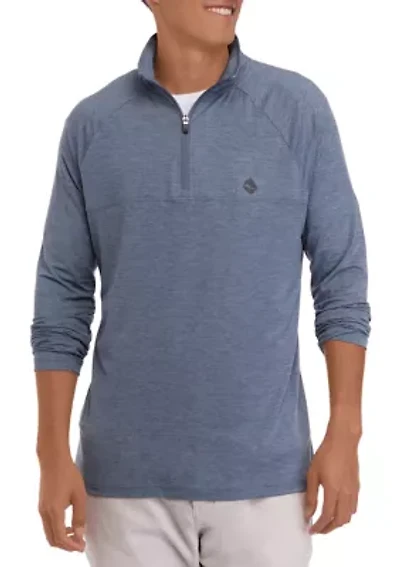 Long Sleeve Solid Performance 1/4 Zip Shirt