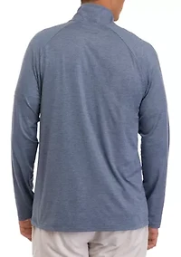 Long Sleeve Solid Performance 1/4 Zip Shirt