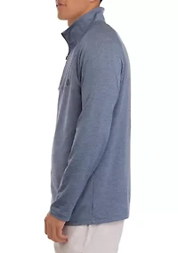 Long Sleeve Solid Performance 1/4 Zip Shirt