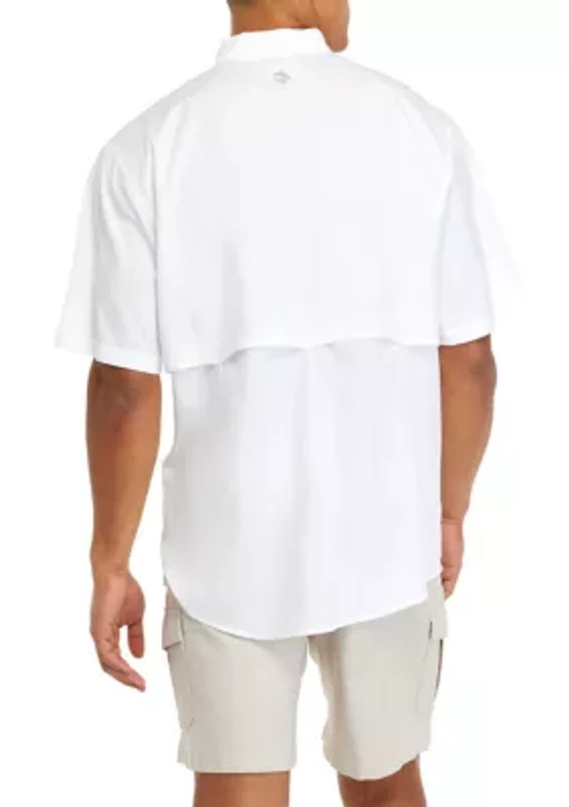 Short Sleeve Solid Fishing Shirt