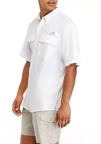 Short Sleeve Solid Fishing Shirt