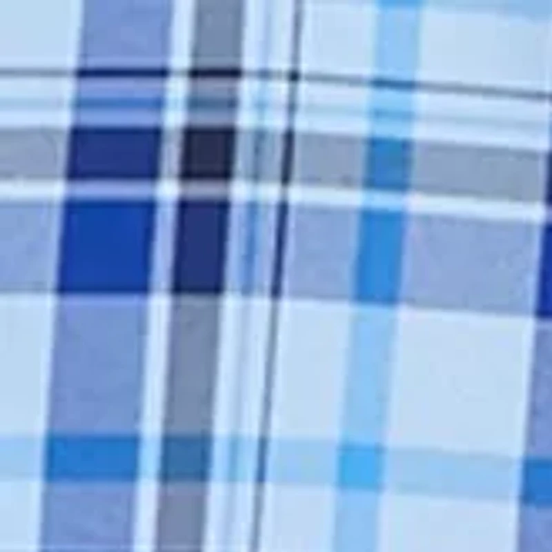 Short Sleeve Plaid Fishing Shirt