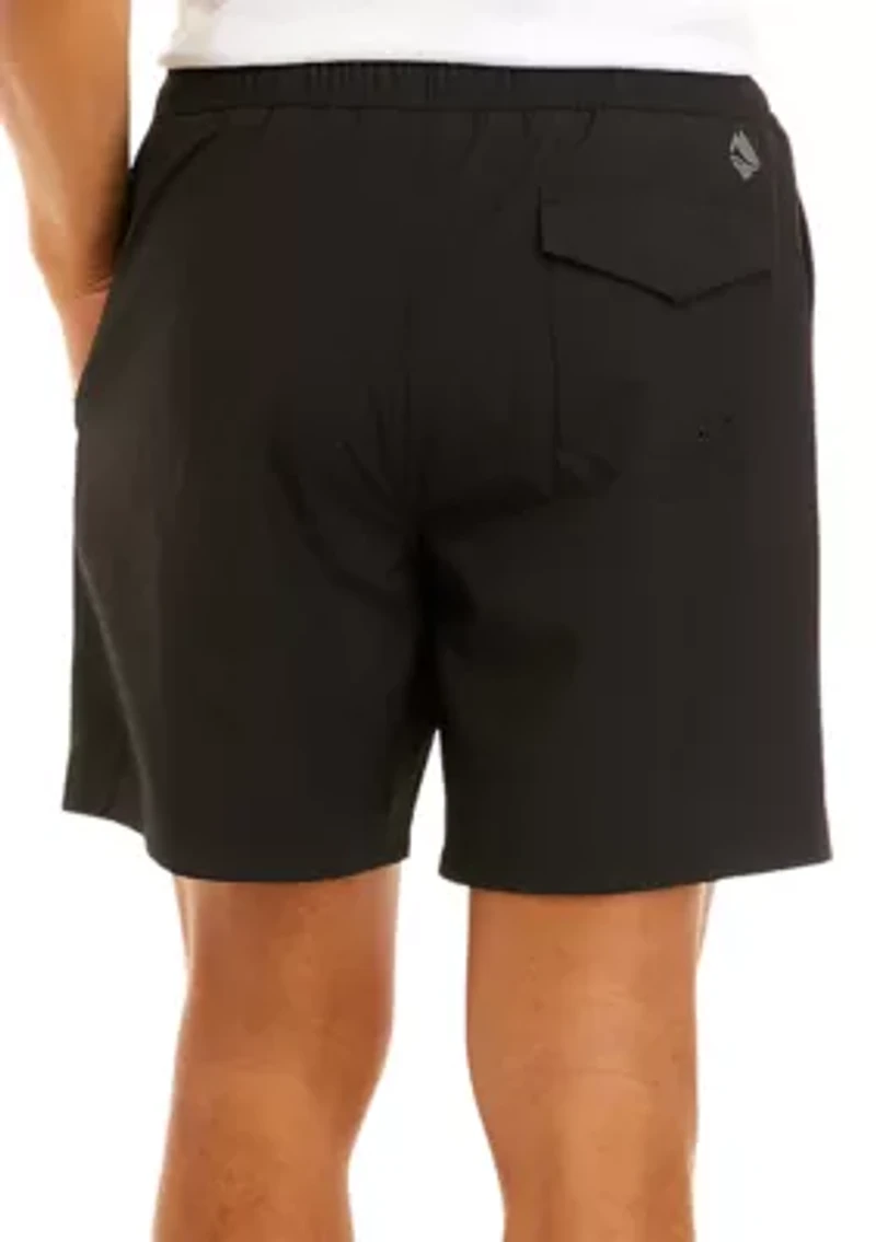 7" Hybrid Pull On Shorts