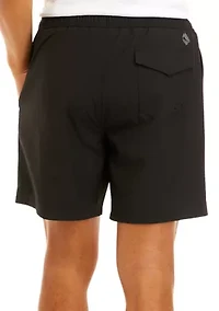 7" Hybrid Pull On Shorts