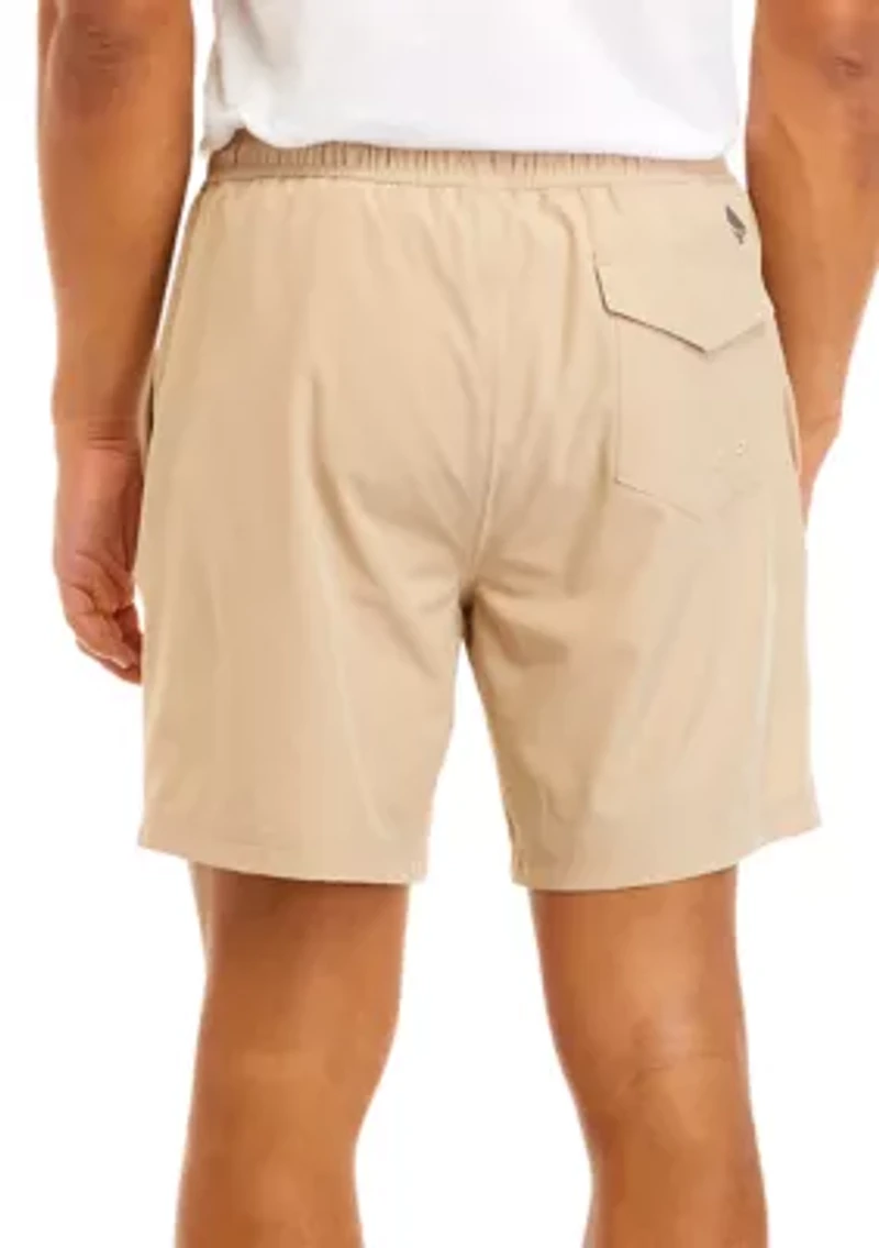 7" Hybrid Pull On Shorts