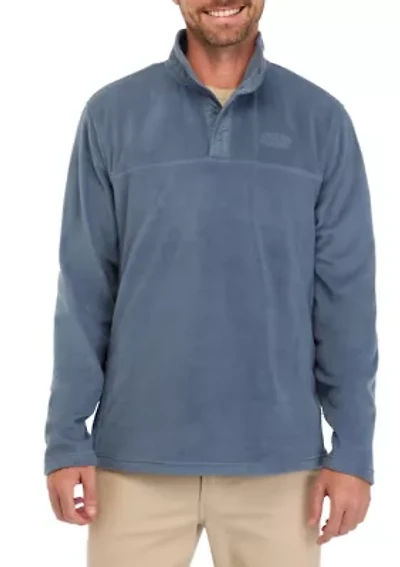 Polar Fleece Quarter Snap Pullover