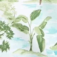 Short Sleeve Printed Button Down Shirt