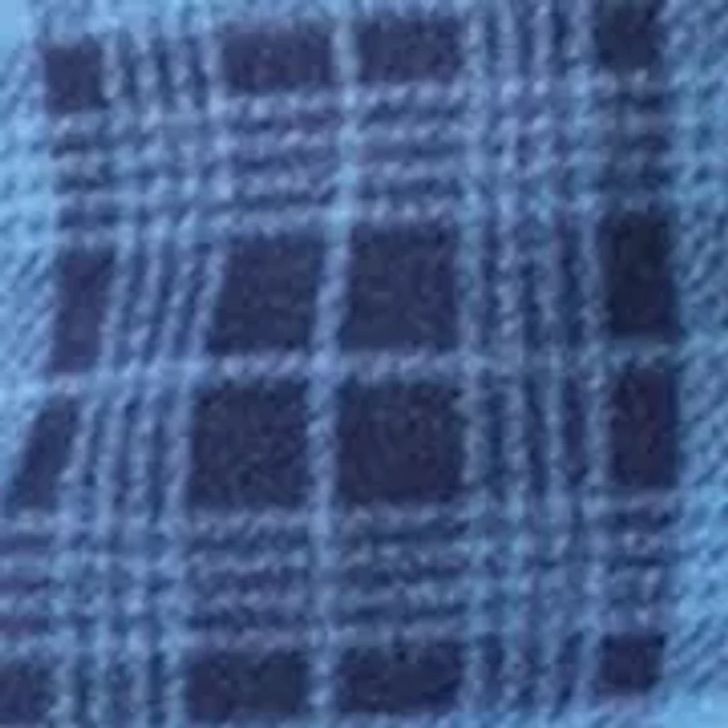 Polar Plaid Printed Shirt Jacket