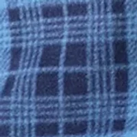 Polar Plaid Printed Shirt Jacket