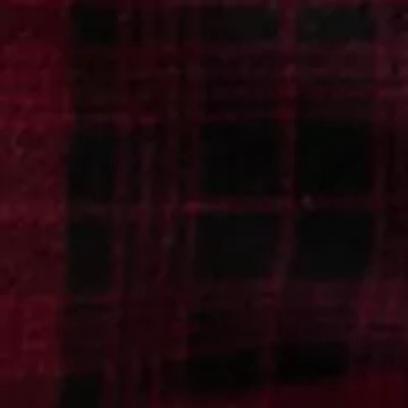 Polar Plaid Printed Shirt Jacket