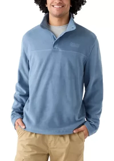 Men's Polar Fleece Quarter Snap Pullover