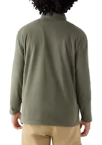 Men's Polar Fleece Quarter Snap Pullover