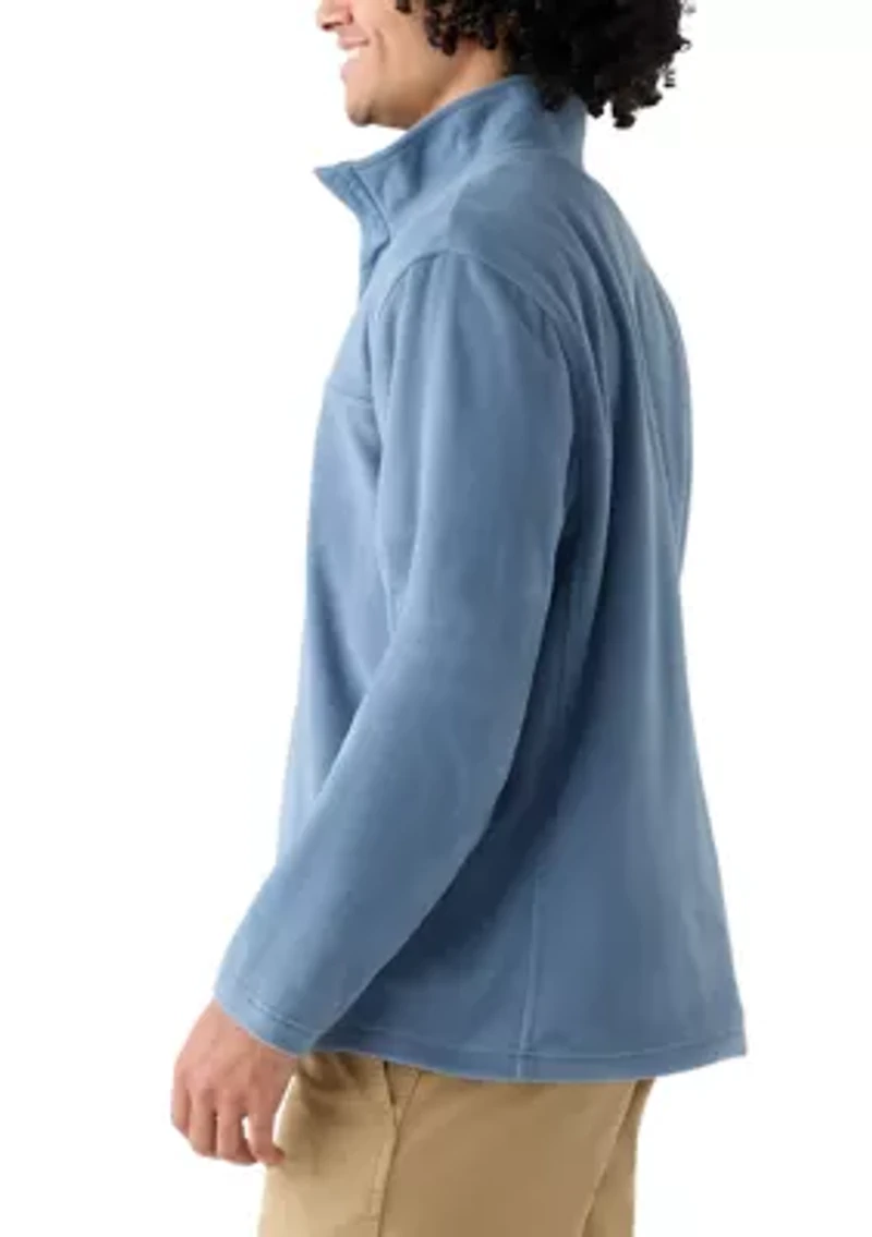 Men's Polar Fleece Quarter Snap Pullover