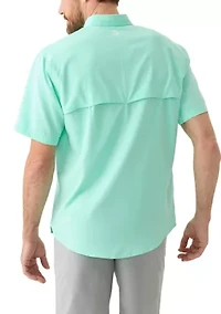Short Sleeve Solid Fishing Shirt