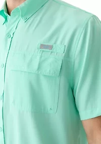 Short Sleeve Solid Fishing Shirt