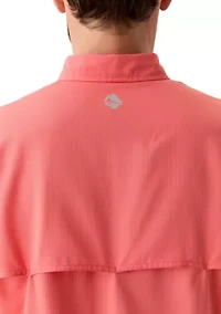 Short Sleeve Solid Fishing Shirt