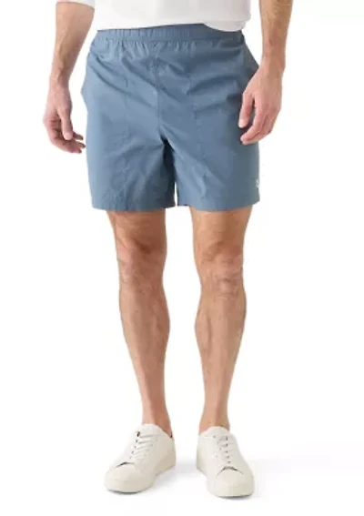 6" Solid Pull On Shorts