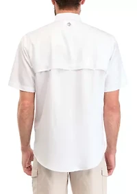 Short Sleeve Solid Fishing Shirt