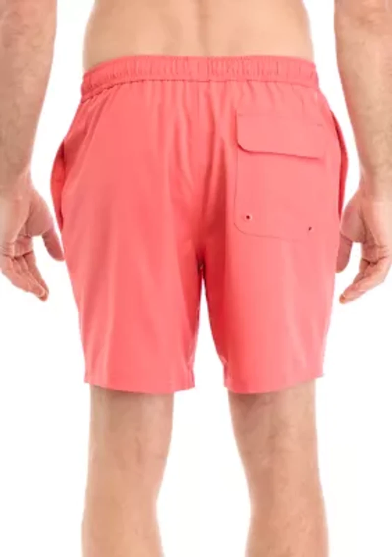 9'' Solid Swim Trunks