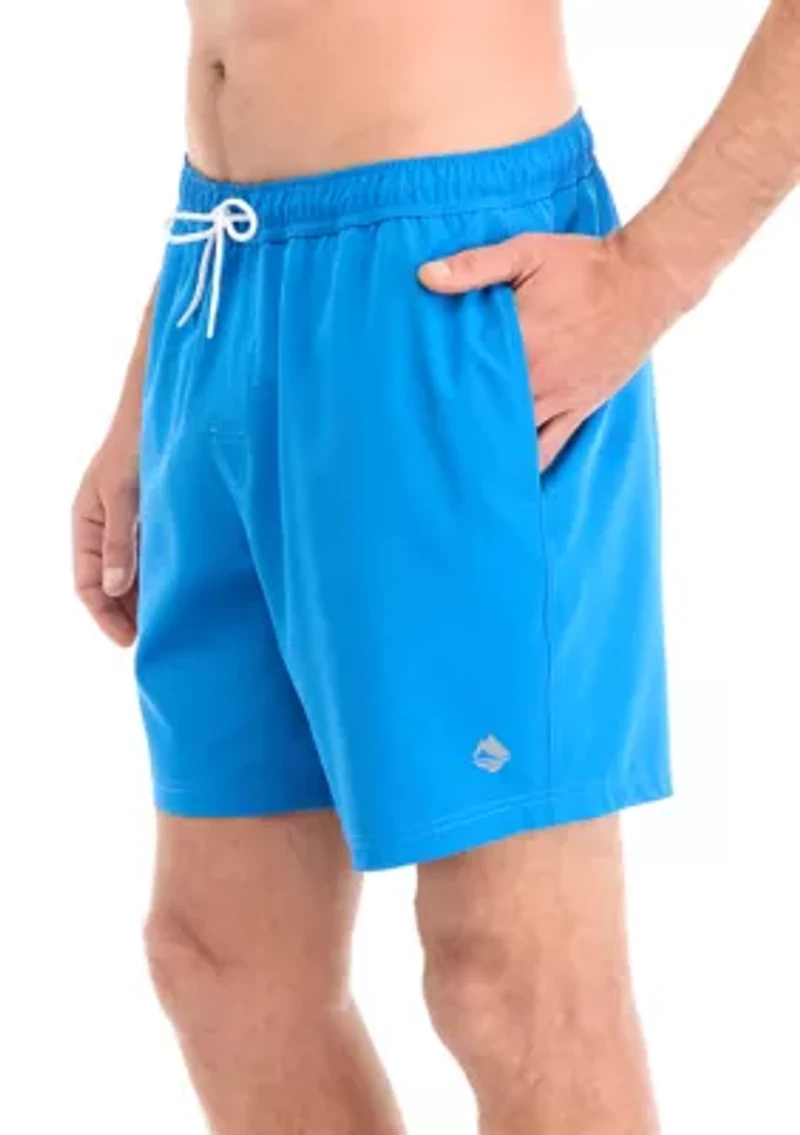 9'' Solid Swim Trunks