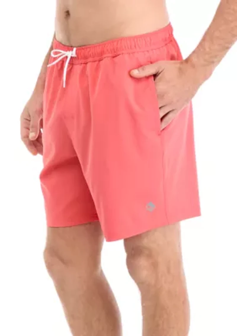 9'' Solid Swim Trunks