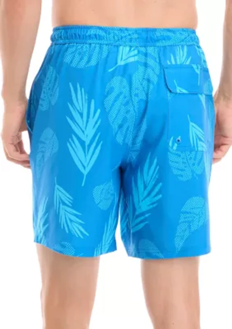 Printed Swim Trunks
